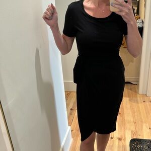 Black Wrap Dress